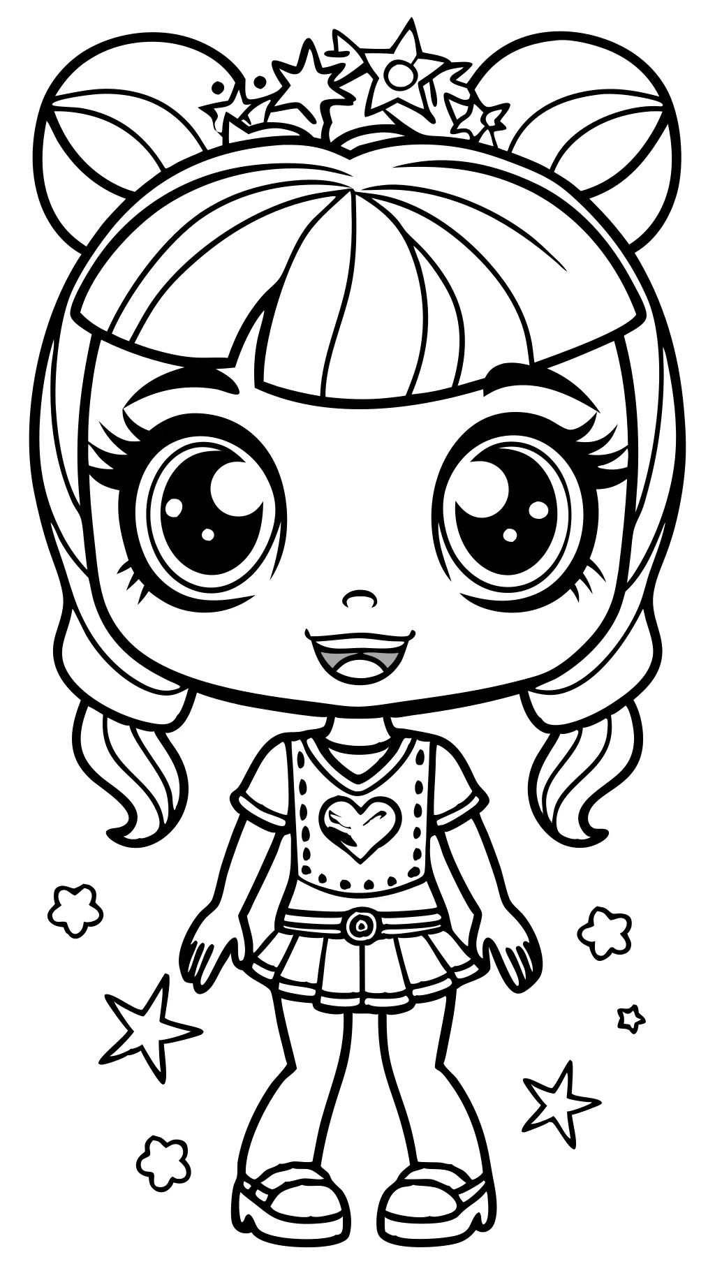 bratz doll coloring pages